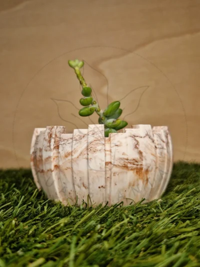 Vaso Aurora – Mistura com Terracota